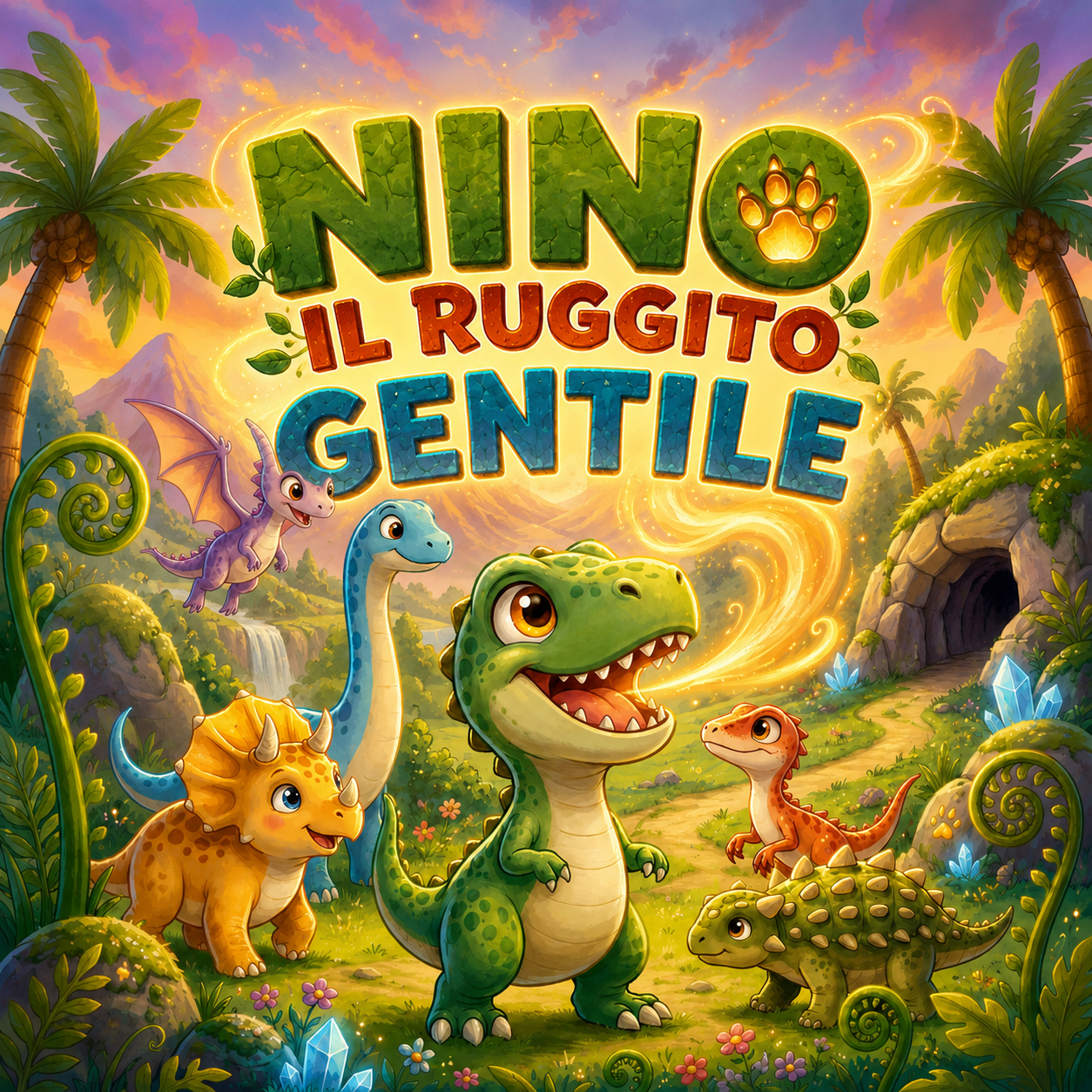 Copertina Nino T-Rex e il Ruggito Scomparso